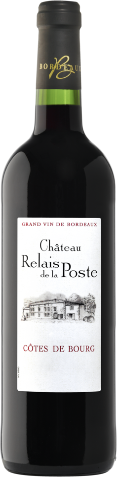 CÔTES-DE-BOURG AOP ROUGE CHÂTEAU RELAIS DE LA POSTE