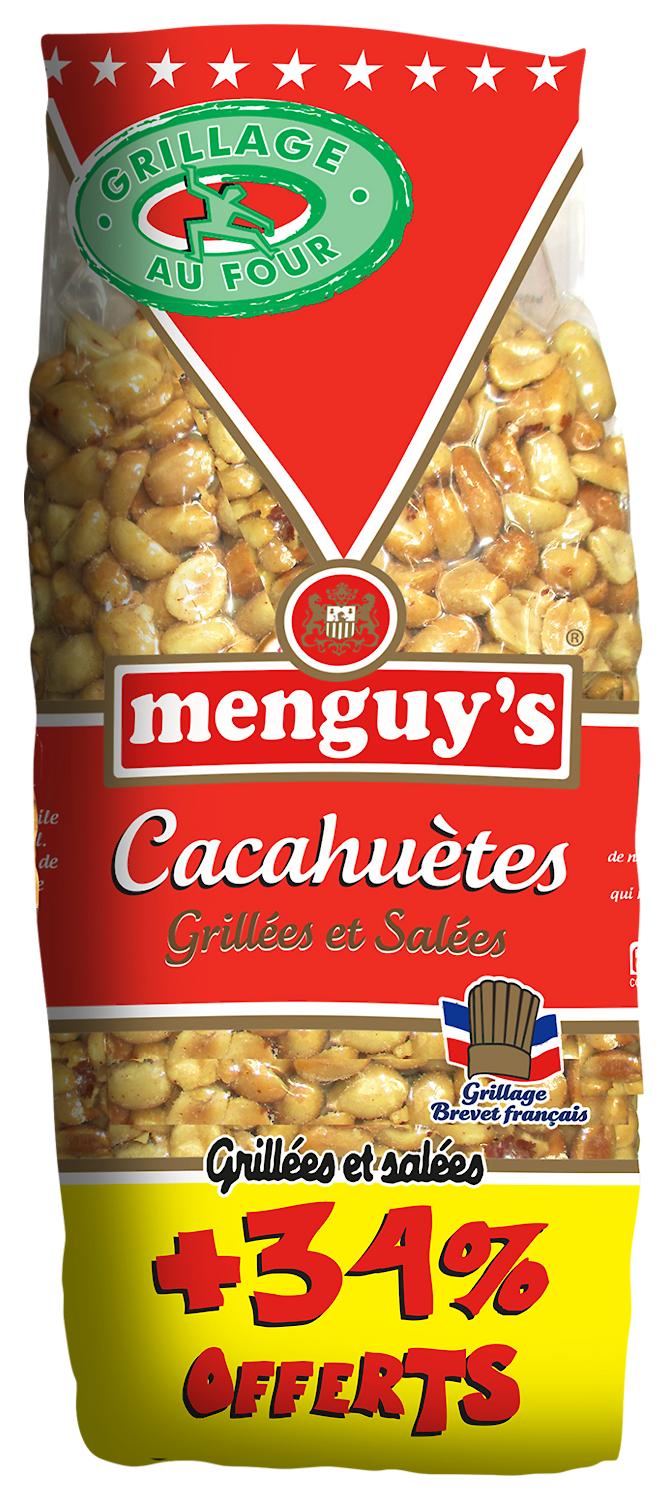 CACAHUETES GRILLEES MENGUY'S