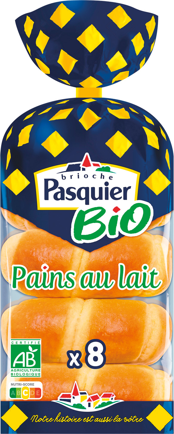 PAINS AU LAIT BIO BRIOCHE PASQUIER