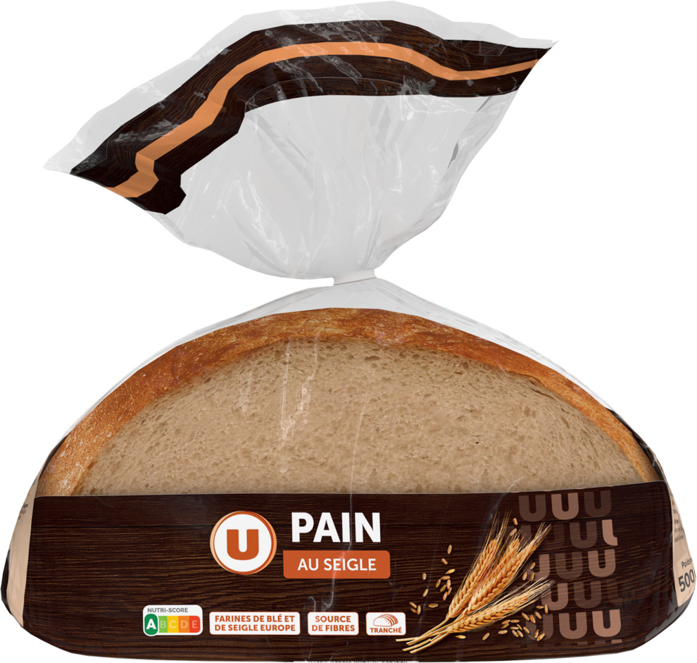 PAIN TRANCHE AU SEIGLE U