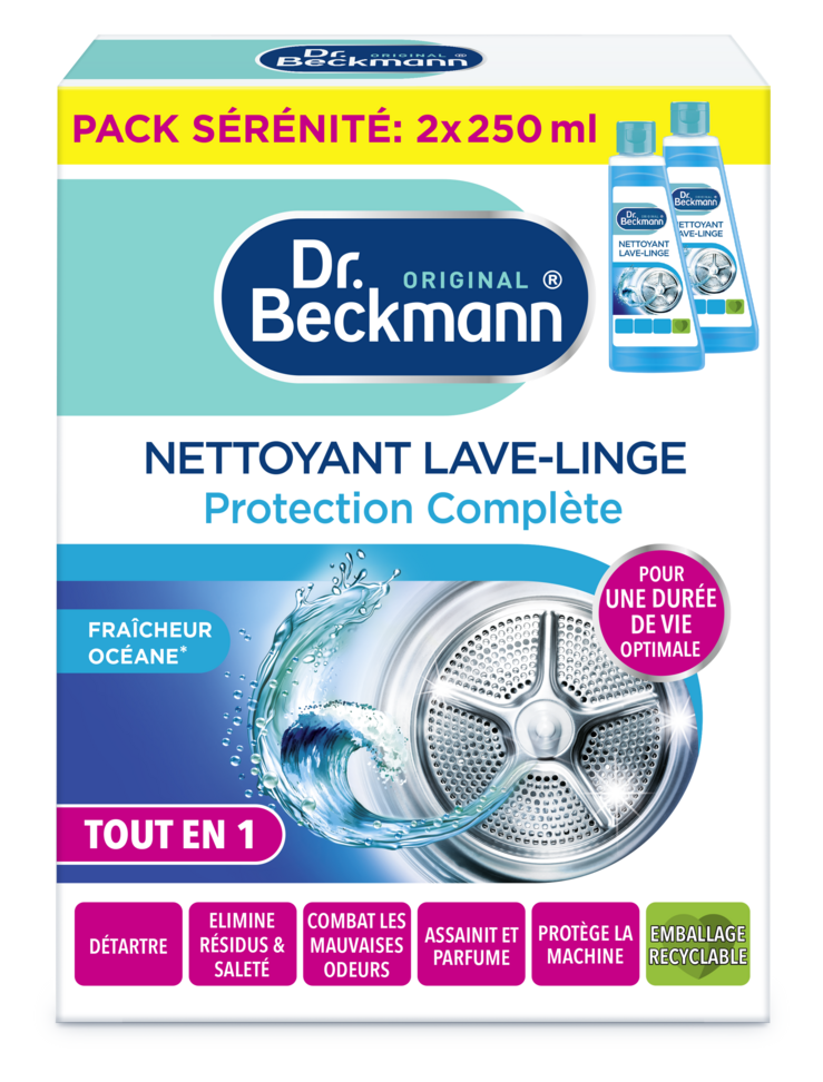 NETTOYANT LAVE LINGE PROTECTION COMPLETE DR BECKMANN